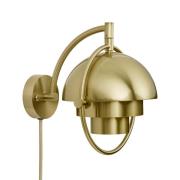 GUBI Wandleuchte Multi-Lite, messingfarben, Metall, G9