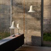 Verpan Hängeleuchte Pantop, cremeweiß, Ø 23 cm, Metall, E14