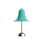 Verpan LED-Akku-Tischleuchte Pantop, helles türkis, IP44