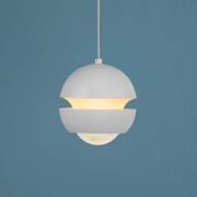 SCHÖNER WOHNEN LED-Hängeleuchte Lini, weiß, 1-fl., 3.000 K