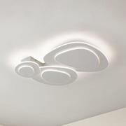 Lindby LED-Deckenleuchte Delar, 60 x 60 cm, CCT, dimmbar