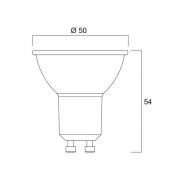 Sylvania LED-Reflektor GU10 6W 3.000K dimmbar 36° 580 lm