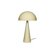 HÜBSCH Tischlampe Mush, sand, Metall, Höhe 50 cm