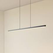 Lucande LED-Hängelampe Solvar, 117 cm, schwarz, CCT, dimmbar