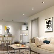 Paulmann LED-Einbaulampe, weiß Ø 8 cm 4,8 W ein/aus 10er-Set