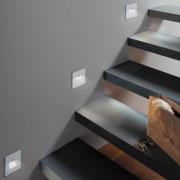 Paulmann LED-Sensor-Wandeinbaulampe Edge Quadro, weiß 8x8 cm