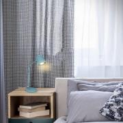 Tischleuchte Skriva, blau, Metall, GU10