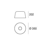 LED-Deckenleuchte Delfi_S, schwarz, Ø 35 cm, Metall
