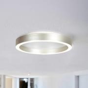 LED-Deckenlampe Ringlux stahlgrau, Ø 30 cm, Metall, 2.700 K