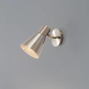 Wandleuchte Kem, messing, Metall, Höhe 22 cm, E27