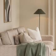 Globen Lighting Stehleuchte Cannes, grün, Metall, 140 cm