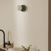 Globen Lighting Wandleuchte Torrano 13, grün, Glas, IP44