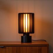 Tischleuchte Lambres, schwarz, Höhe 27 cm, Metall