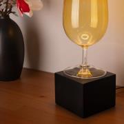 SEGULA Tischleuchte Cozy, Buche schwarz, Würfelform, E27