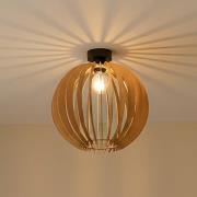 Deckenleuchte Clay, Ø 23 cm, Birkensperrholz, E27