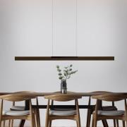 Bopp LED-Hängelampe Nano 2.0, Länge 140 cm, bronze/schwarz