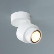 LED-Strahler BRUSH, weiß, Ø 7 cm, Metall, dimmbar, 2.700 K