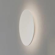 LED-Wandleuchte Orios Plus, sandfarben, Metall, Ø 30 cm