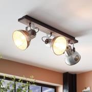 Deckenleuchte Barnstaple im Industrielook 3-flg.