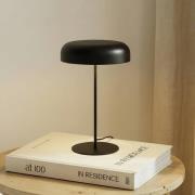 Lindby Tischleuchte Edion, schwarz, Metall, 45 cm