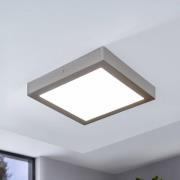 EGLO connect Fueva-C Deckenleuchte 30cm nickel