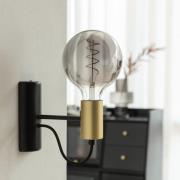 E27 3,8W LED-Globelampe, G125, 1800K, smoke