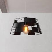 EGLO Pontefract Hängeleuchte aus Stahl, schwarz