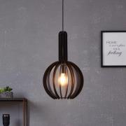 Hängeleuchte Velasco in Schwarz, Ø 31 cm