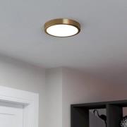 LED-Anbaupanel Fueva 5 IP20 830 messing Ø21cm