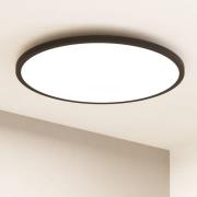 EGLO connect Sarsina-Z Deckenlampe schwarz Ø60cm