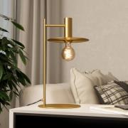 Tischleuchte Escandell in Messing gebürstet