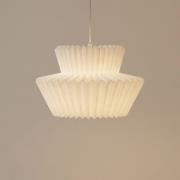 Lindby Hängeleuchte Magali, weiß, Papier, Ø 45 cm, E27