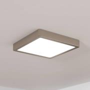 LED-Anbaupanel Fueva 5 IP20 830 nickel 21x21cm