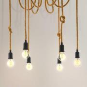 Hängeleuchte Rampside mit 6 Fassungen