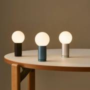 HAY LED-Tischleuchte TURN ON, schwarz, Höhe 20 cm, dimmbar