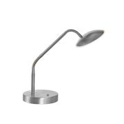 LED-Tischleuchte Tallri, nickel, Höhe 60 cm, CCT Touchdimmer