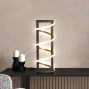 LED-Tischleuchte Gwen, schwarz, Höhe 45 cm, CCT, Touchdimmer