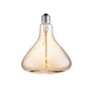 Lucande LED-Trichterlampe, E27 4W, amber, Ø 14 cm, 2700K