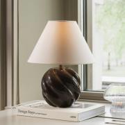 Globen Lighting Tischleuchte DAHLIA, beige/braun, Höhe 31 cm
