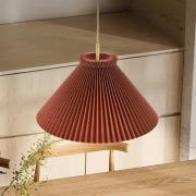 LE KLINT Hängeleuchte Model 1, braun, Papier, Ø 44 cm