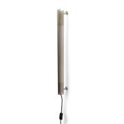GEJST Wandleuchte Radent, stahlgrau, Höhe 135 cm, G13 LED
