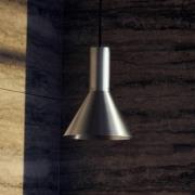 FRANDSEN Hängeleuchte Lyss, alufarben, Metall, Ø 18 cm, E27