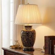 Tischleuchte Morris mit Porzellan-Fuß