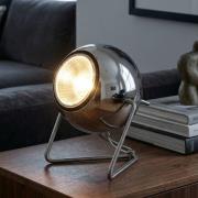 Fabbian Beluga Steel Chrom-Tischleuchte, Ø 9 cm