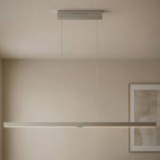 LED-Hängeleuchte Linn-L 128, nickel