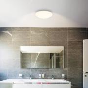 LED-Deckenleuchte Elara, weiß, Ø 29 cm, IP44, Kunststoff