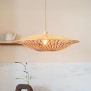 GOOD & MOJO Hängelampe Madura, Ø 60 cm, natur/braun, Bambus