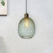 IT'S ABOUT ROMI Hängelampe Venice, oval, grün, Glas, E27