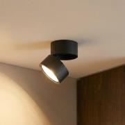 Lindby Deckenstrahler Thorid, 19 cm, 2er-Set, schwarz, G9