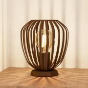 Tischlampe Espinal, bronze gebürstet, Höhe 23 cm, Metall E27